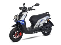 BW Cross - 125ccm 85kmh MOTORROLLER BLAU