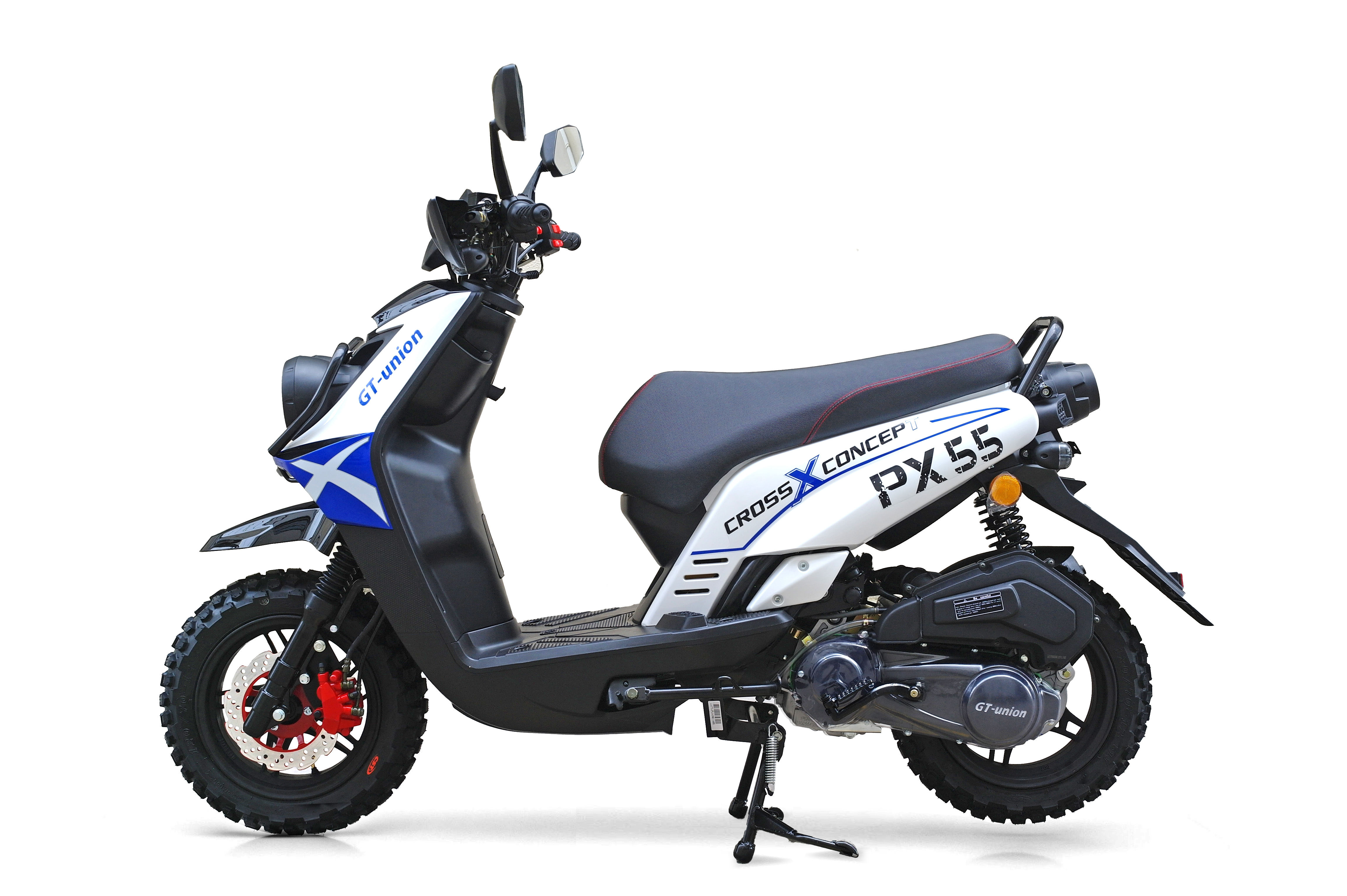 BW Cross 125ccm 85kmh MOTORROLLER BLAUBW Cross 125blau